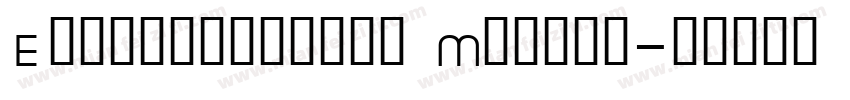 Extraordinary Medium字体转换